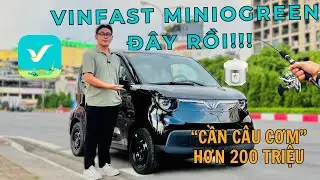 Review VinFast Minio Green rất nhanh: NHỎ, GỌN, Gương và vô lăng XỊN HƠN VF3!