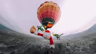 Santa Goes Skydiving - @ThatOneBlondKid