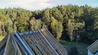 Medinės stogo konstrukcijos