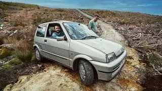 &pound;500 City Car vs UK's Toughest Road (we got stuck!)