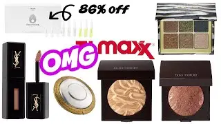 IT'S TJ MAXX MAKEUP TIME!  LUXURY MAKEUP FOR LESS! MORE YELLOW TAG CLEARANCE & NEWEST PALETTES
