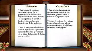 ' NEHEMÍAS '  'LIBRO COMPLETO DE LA BIBLIA REINA VALERA  VERSION 1960 ANTIGUO TESTAMENTO FULL HD