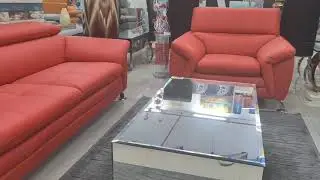 MADRID 3-2-1 FULL GENUINE LEATHER SOFA SET