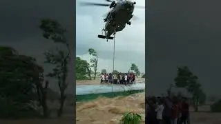 Helicopter Rescue Amid Deadly Floods in Pakistan