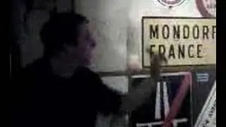 Drunk dart player