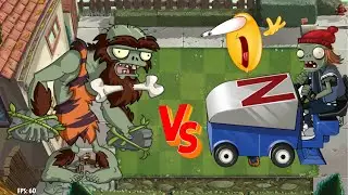 Rockpunher vs Zomboni
