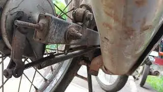TVS GX ---- CHAIN CUTING 🛠️💥