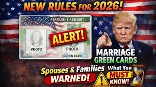New Marriage Green Card Rules January 2026 &ndash; What Spouses & Families Must Know