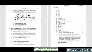 Grade 11 Life Sciences Term 4 | Final Exam Paper 1 of 2025