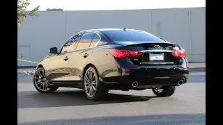 2016 INFINITI Q50 3.0t Red Sport 400 Tech Pack Walk Around