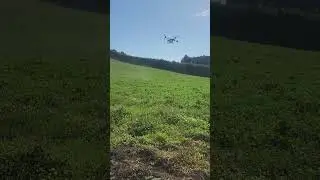 Drone spraying XAG P150 Clover spray