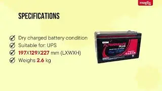 The Future of Power Storage: Exide Powersafe Plus 9Ah 12V&nbsp;Battery