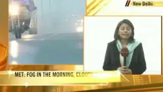 Dense fog in Delhi again; flights, trains hit