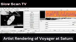 NASA JPL W6VIO Slow Scan TV SSTV Broadcast from March 1979 of Jupiter