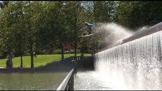 AguaPlease Wakeboarding: Season 1 Episode 6 - Downtown Bellevue Waterfall