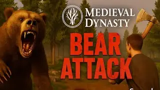 Медведи охотятся в Medieval Dynasty! 🐻 | Прохождение 4: Торговля, строительство и выживание