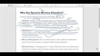Why Use Dynamic Memory Allocation?