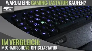 WARUM EINE GAMINGTASTATUR KAUFEN? // Mechanische- und Officetastatur im Vergleich // skill computer