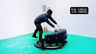 Exercise with our Tire Flip. Persist today, conquer limits, embrace stronger tomorrow! #fitness #gym