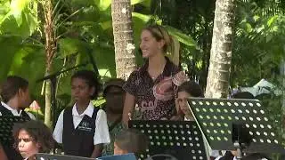 Cape York Aboriginal Australian Academy Band Performance 2024