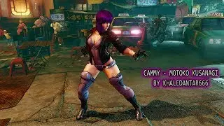 CAMMY - MOTOKO KUSANAGI BY KHALEDANTAR666