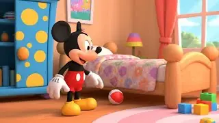 Mickey Mouse Lost His Lucky Red Shoes Adventure | Nursery Rhymes for Kids & Baby Songs
