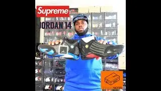 SUPREME AIR JORDAN 14 IN HAND REVIEW 🔥🚨