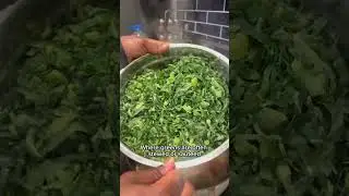 How to make Liberian collard greens