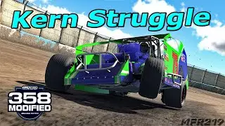 Difficult Fun - 358 Modified at Kern Raceway - iRacing Dirt Oval Gameplay