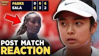 Eala Tough Loss vs Parks at Australian Open 2026 | Tennis News