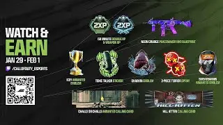 How To Get Free New Call of Duty League Major 1 Viewership Rewards