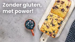 Glutenvrij (protein) blueberry Bananenbrood  | Fornello Broodbakmachine