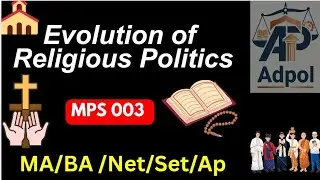 Evolution of religious politics #publicadministration #politicalscience #religious #politics #ugcnet