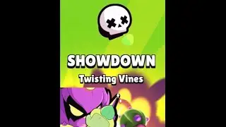 Brawl Stars Gameplay | Level 7 Lily | Solo Showdown / Twisted Vines | Bot 0