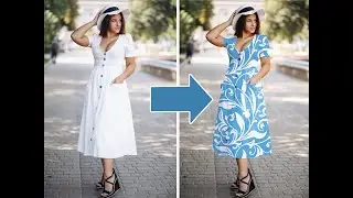 Photoshop Magic: Add Stunning Patterns to Clothes in 1 Minute!