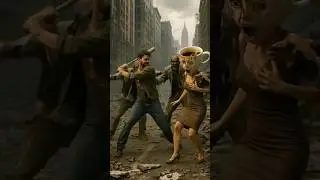 Guy With a Bat vs Zombies: Saving the Coffee-Head Girl | Post-Apocalyptic New York