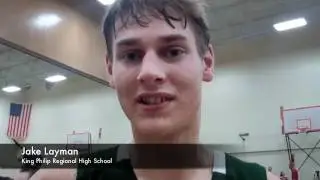 HockomockSports: Post game with Jake Layman - 02/03/12