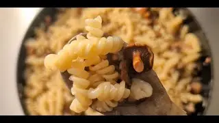 One-Pot-Pilzpasta f&uuml;r meine Familie (mit Champignons und Pfifferlingen) | ganz einfach von Papa