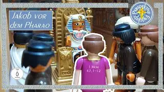 Jakob vor dem Pharao | AT 73 | Nachgespielt mit Playmobil Figuren | Film für Kinder | Bibel
