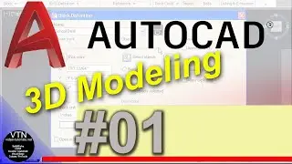 AutoCad 3d Modeling 01( 3D Primitives )