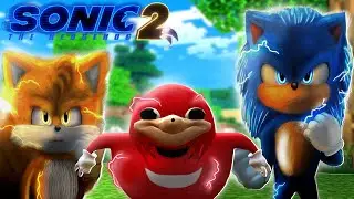 Minecraft - Who's Your Family? O MINI KNUCKLES FOI ADOTADO PELO SONIC ! O FILME