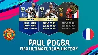 PAUL POGBA | FIFA ULTIMATE TEAM HISTORY | FIFA 12 - FIFA 19