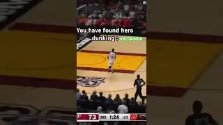 Hero dunking:uncommon #tyler #herro #nba @MiamiHEAT