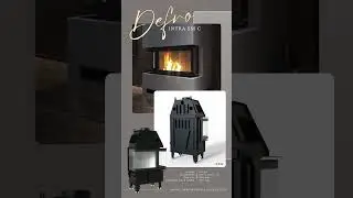 Defro Home - INTRA SM C #capetown #fireplace #fireplaces