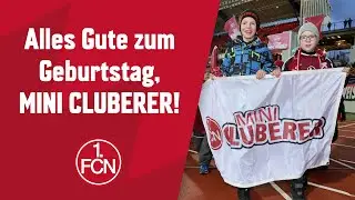 10 Jahre Mini Cluberer! | 1. FC N&uuml;rnberg