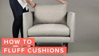 How To Fluff Cushions