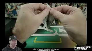 2025 26 Topps Chrome Basketball Mega Box 20 Box Case Break #3