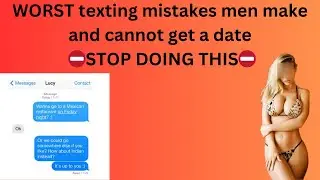 Texting mistakes guys make with their crush #onlinedating #datingtipsformen