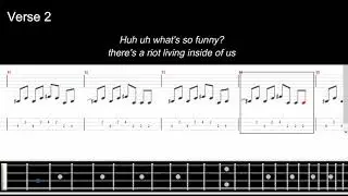[Bass tab] Father of All... / Green Day