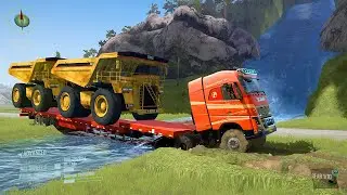 MudRunner Mods | Extreme Truck vs Speed Bump Challenge! | #24 #SpinTires #MudRunner